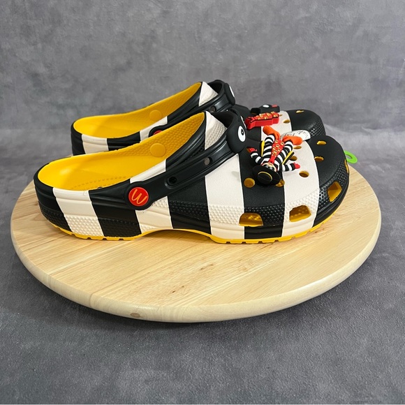 CROCS | Shoes | New Crocs Classic Clog Mcdonalds Hamburglar  display picture 3